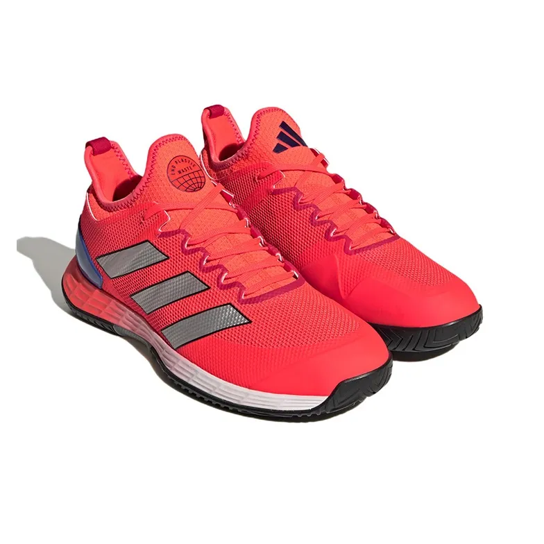 Adidas Adizero Ubersonic 4 Solar Red Silver Metallic Lucid Blue-2