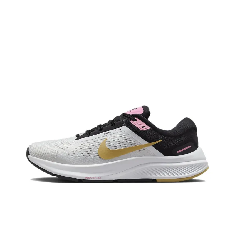 Nike Air Zoom Structure 24 'White Black Wheat Gold' Women's-0