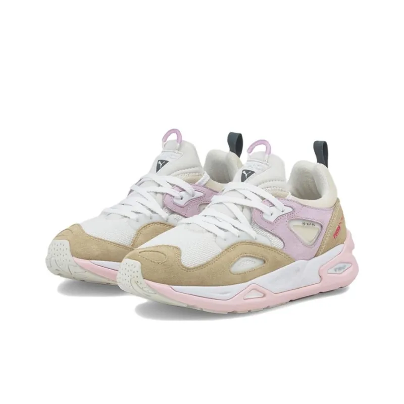 PUMA Trc Blaze Athleisure Casual Sports Shoe Unisex Brown White Pink-2