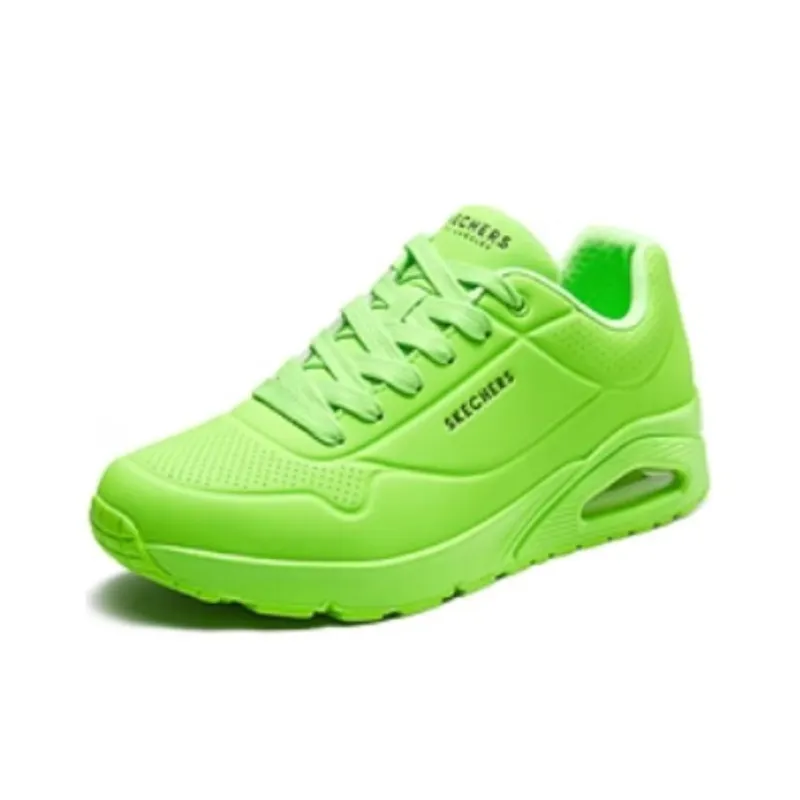 Skechers Uno Cushioning Wear Resistant Low Top Casual Shoes Men's Green-2
