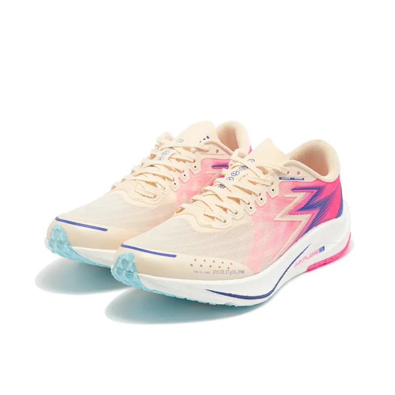 361° Speed ​​2 Pro Running Shoes Unisex Low Top Pink/White/Blue-2