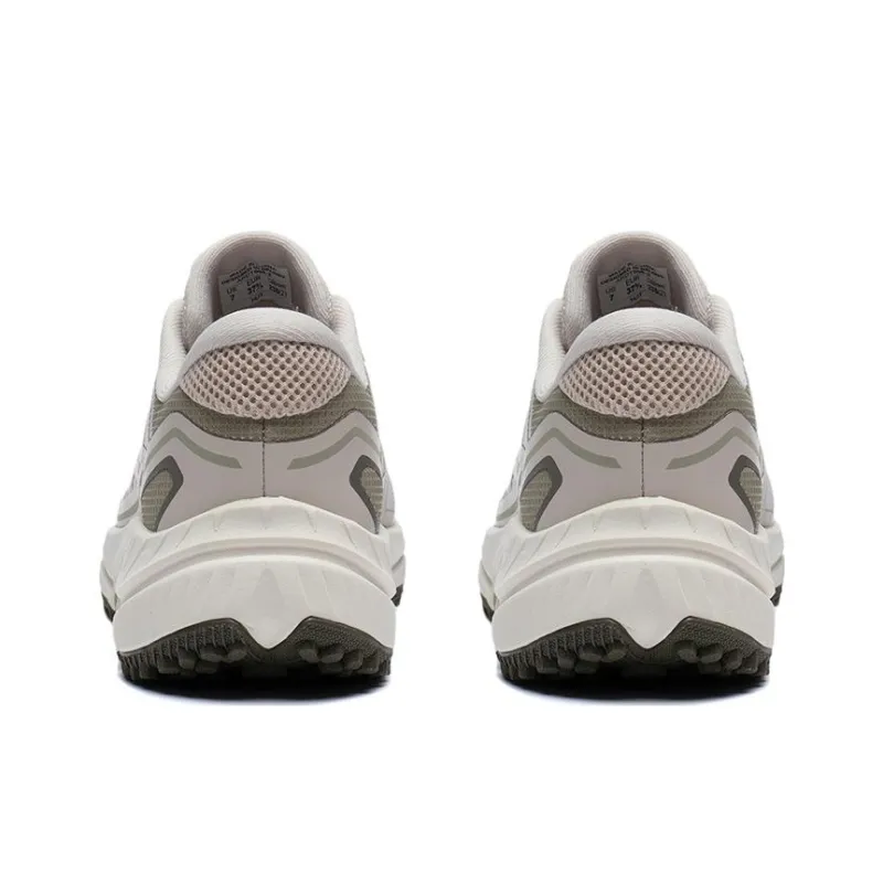 LiNing Yitai Lite Durable Breathable Low-Top Running Shoes Women's White Gray Green-3