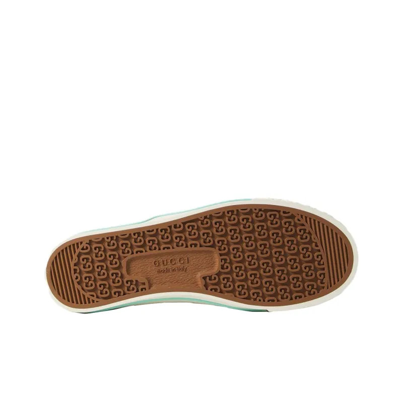 Pikarar x GUCCI Tennis 1977 Stylish Skateboarding Shoes Women's Ebony-4