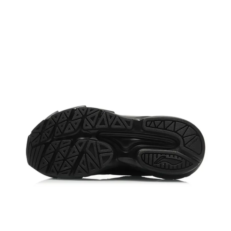 LiNing Omen Abrasion Resistant Breathable Low Top Sports Casual Shoes Men's Black-4