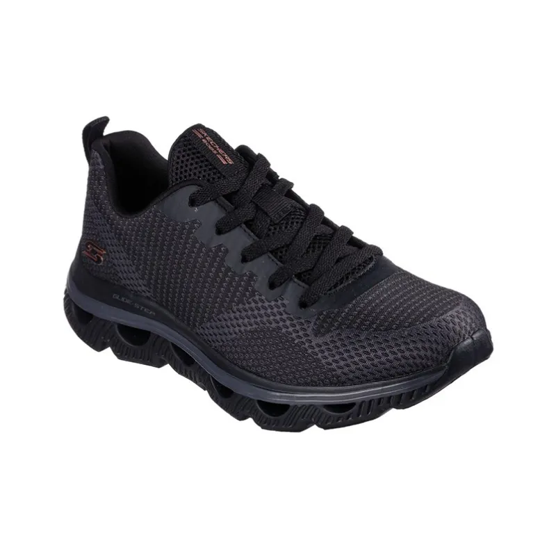 Skechers Bob's Sport Arc Waves Cushioning Anti Slip And Wear Resistant Low Top Casual Shoes Women's Black-2