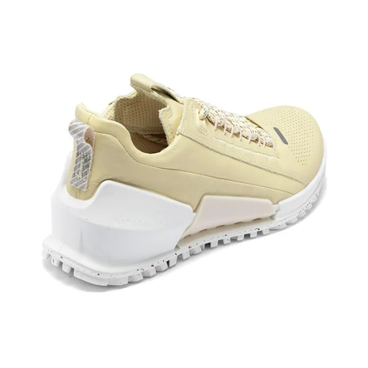 Ecco Striding 2.0 Series Low Top Sports Casual Shoes Women's Straw Yellow-2