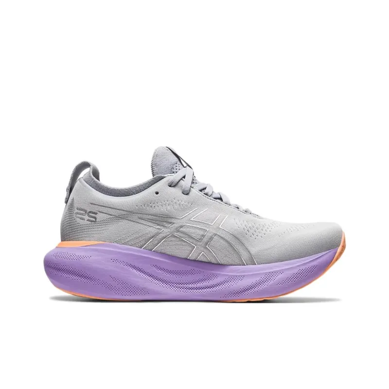 Asics Gel Nimbus 25 Piedmont Grey Pure Silver Lilac Women's-1