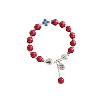 Gramda Cinnabar Jade Bracelets Women's