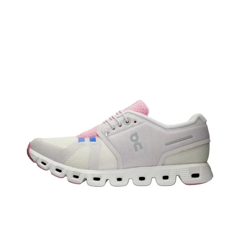 On Running Cloud 5 Push Ivory Blossom Women's-0