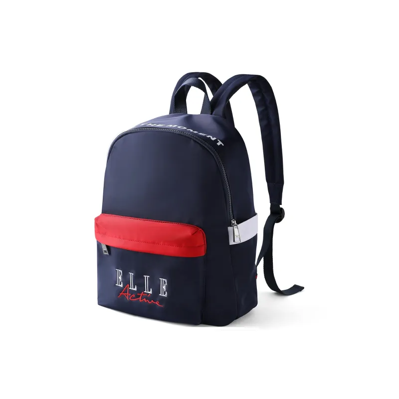 Elle Active Fabric Handheld Backpack Regular Unisex Red/Blue-7