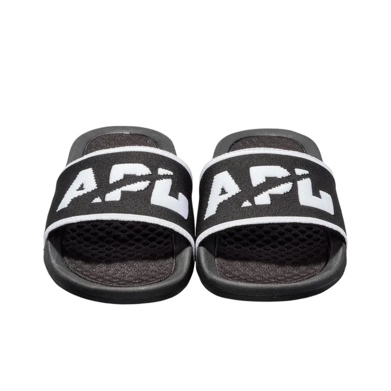 APL ATHLETIC PROPULSION LABS Slide Slippers Men's Black White-2