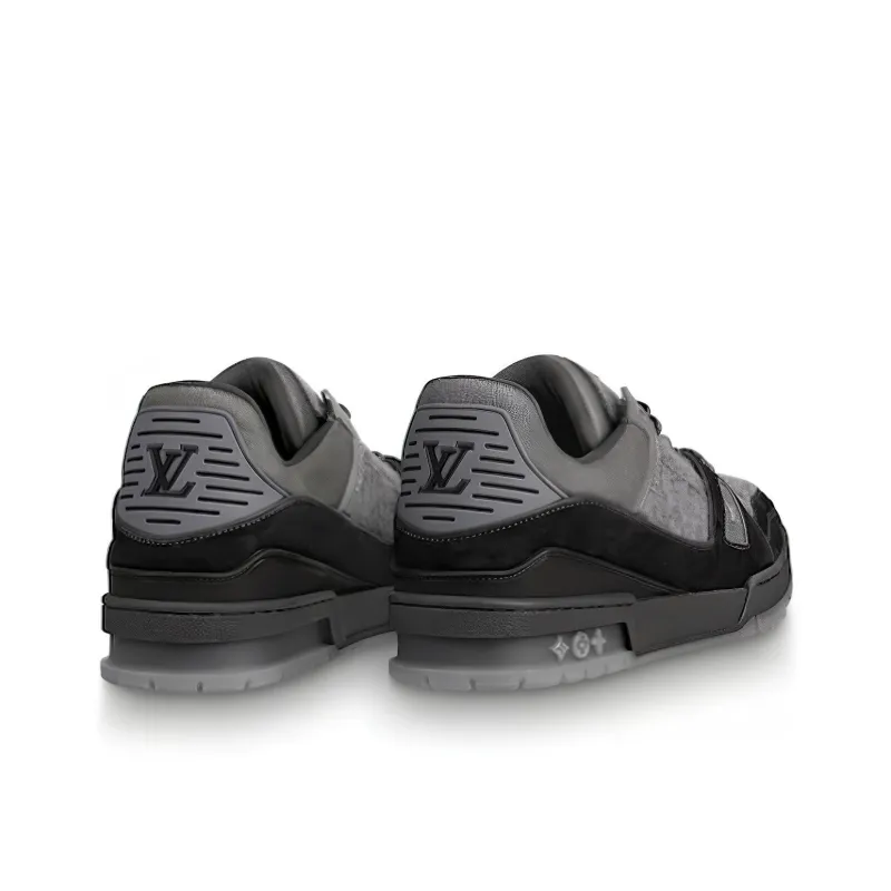 LOUIS VUITTON Trainer Grey Flannel Black - Cheap Rcj Jordan Outlet