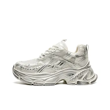 Violentbear Slip Resistant Breathable Low Top Chunky Sneakers Women's