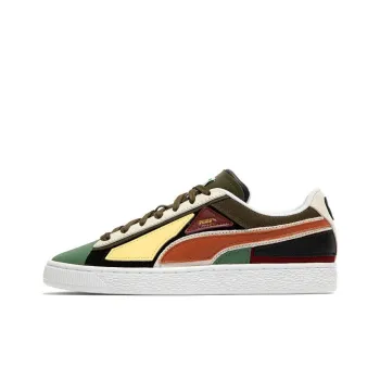 PUMA Suede 'Layers Deep Olive Warm Chestnut'