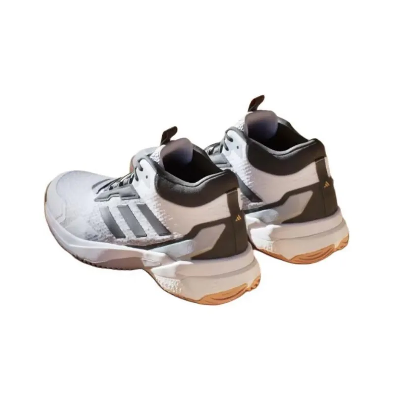 Adidas Crazyflight 5 Mid Indoor Cloud White Core Black Grey Two-3