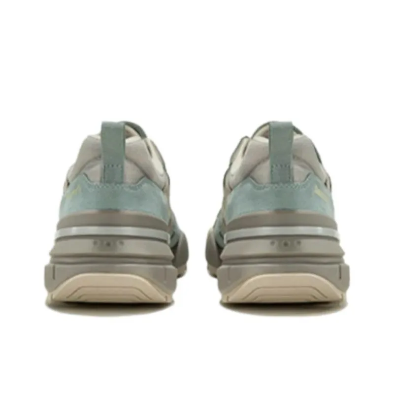 Saucony Shadow 5000 Cushioning Anti Slip And Wear Resistant Low Top Athletic Shoes Unisex Gray Blue Brown-4