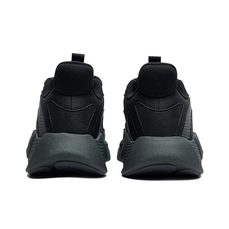 Anta Trendy Worship 4.0 Anti Slip Wear Resistant Low Top Casual Shoes Men's Starry Sky Black-3