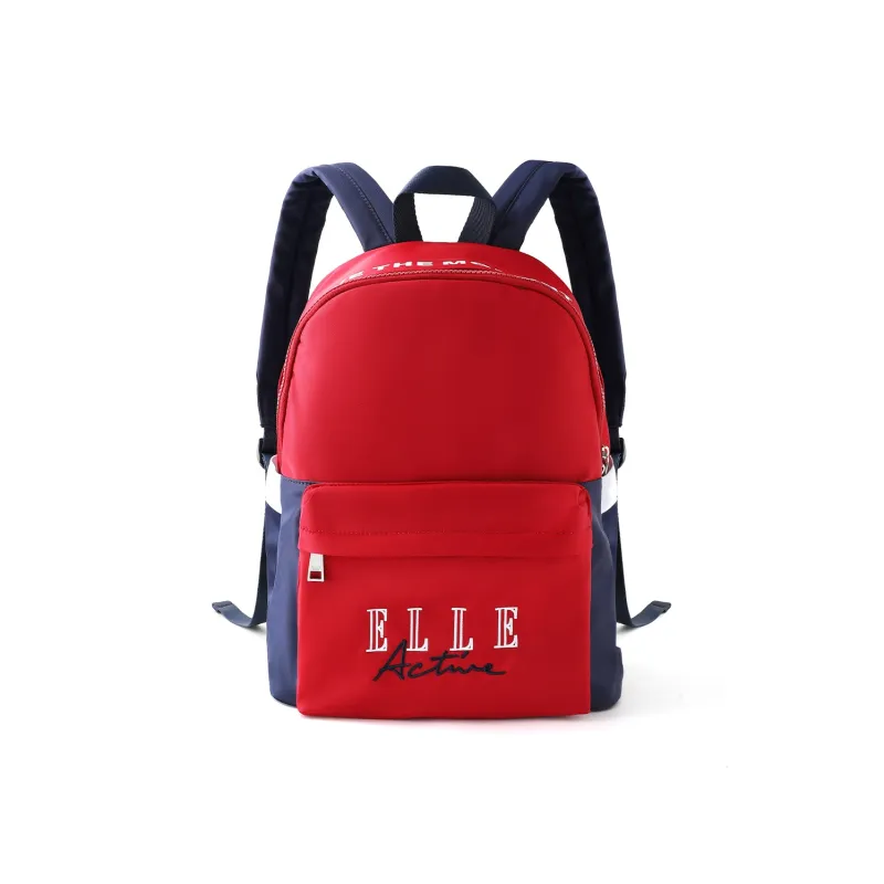 Elle Active Fabric Handheld Backpack Regular Unisex Red/Blue-0