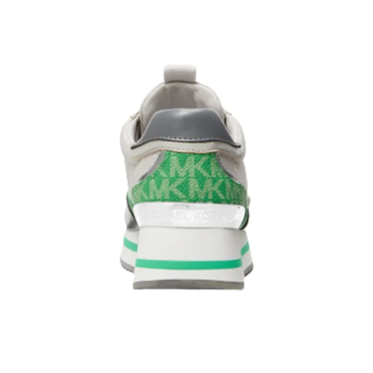 MICHAEL KORS Mariah Slip-Resistant Low-Top Casual Shoes Women's Gray Green-4