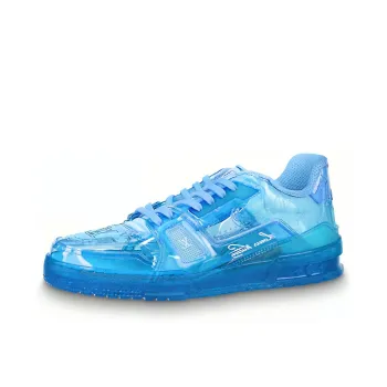 LOUIS VUITTON Trainer Sneakers 'Blue PVC'