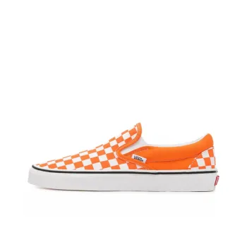 Slip On Classic Vans 'Orange Tiger Checkerboard'