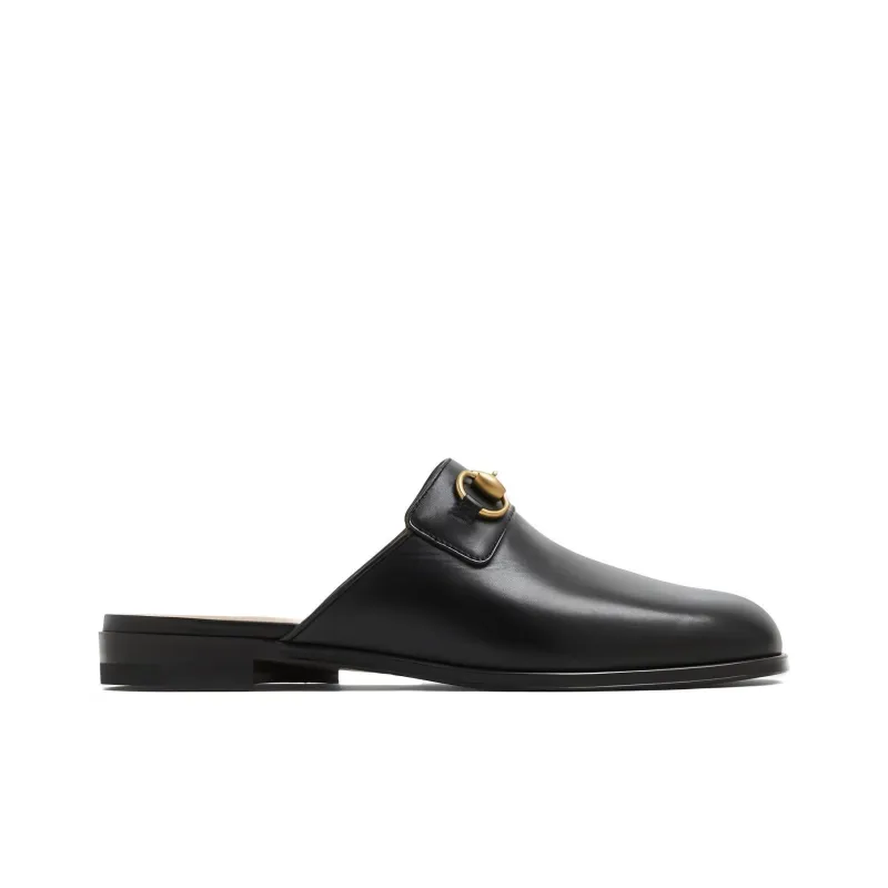 GUCCI Closed Toe Slippers Men's Black-1