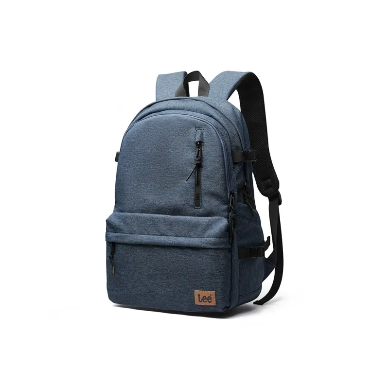 Lee Oxford With Polyester Backpack Regular Unisex Denim Blue-0