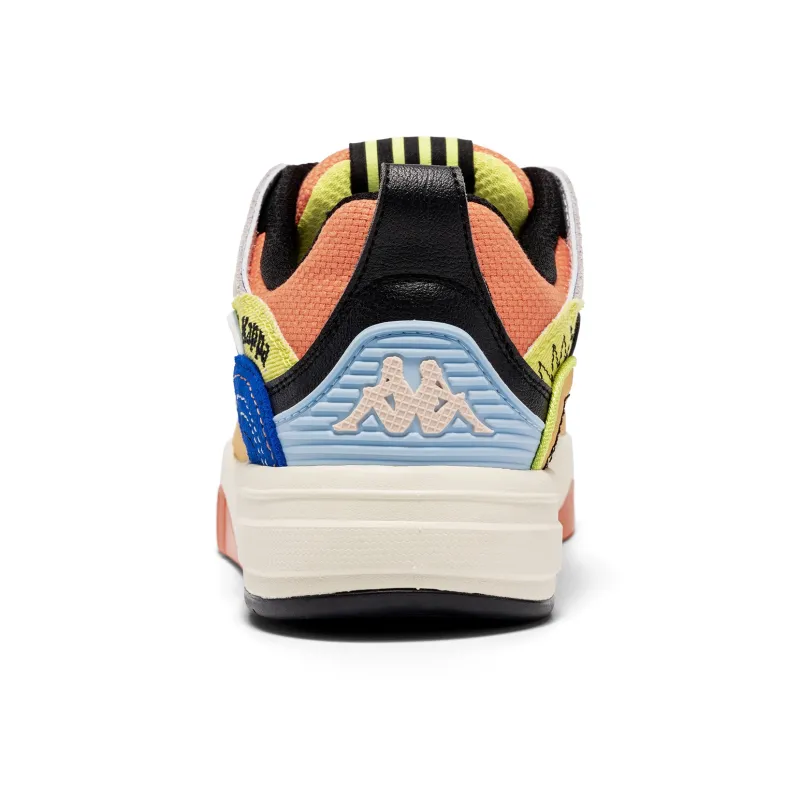 Kappa Slip-Resistant Lightweight Height Increasing Low-Top Skateboard Shoes Unisex-10