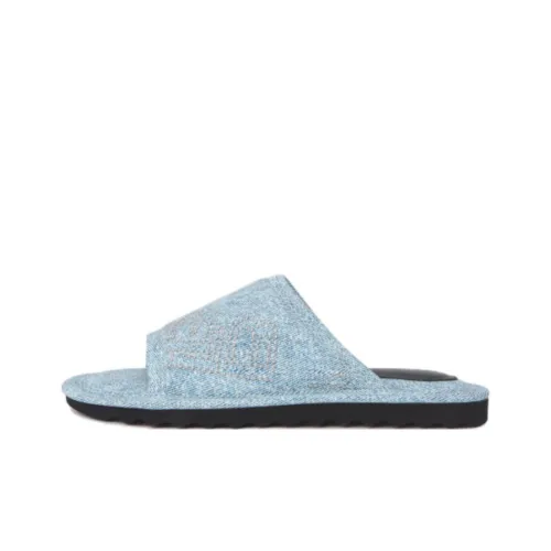 By Far Ari Slide Slippers Women's Blue