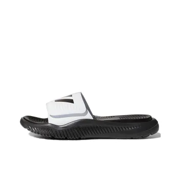 Adidas Alphabounce Slide 'White Black'