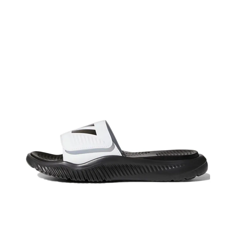 Adidas Alphabounce Slide 'White Black'-0