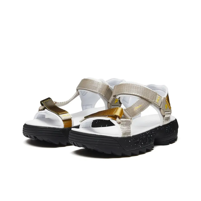 FILA Flia Drifter X Phillip Lim Sports Sandals Black/Gold Women's-1