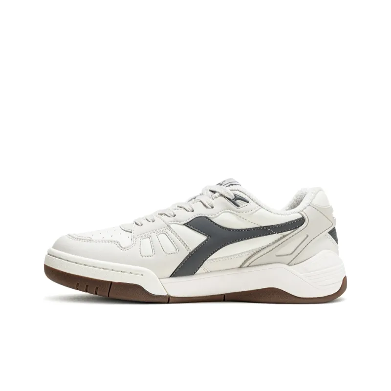 Diadora B.Action Slip Resistant Low Top Tennis Shoes Unisex Greige-0
