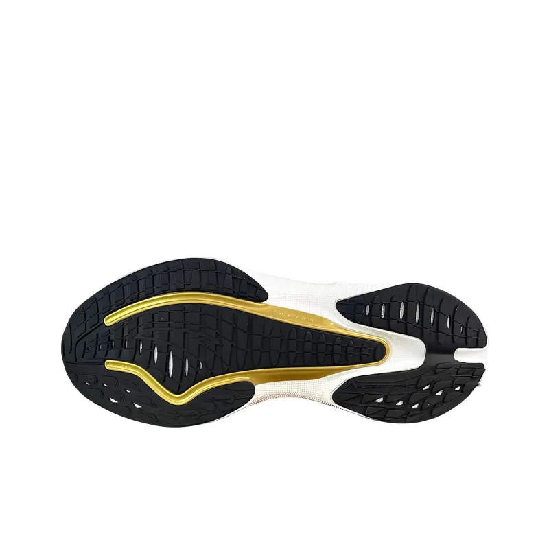 Anta MACH 2.0 Slip Resistant, Abrasion Resistant, Breathable, Lightweight Running Shoes Black Gold-5