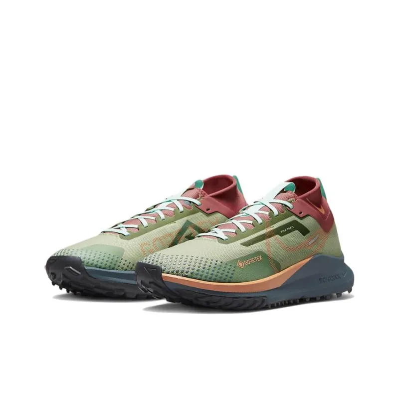Nike React Pegasus Trail 4 Gore Tex Alligator Orange Trance-2