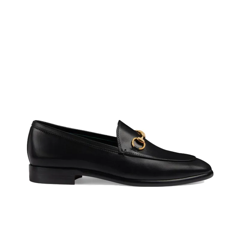 GUCCI Loafers 6cm Women's Black-1