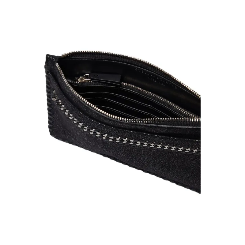 Stella McCartney Falabella Chain Detailed Clutch Bag-3