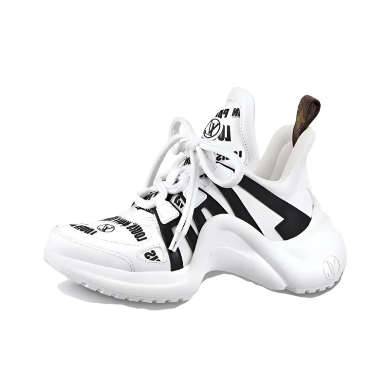 LOUIS VUITTON Archlight 1.0 Sneakers 'White Black ' Women's-0