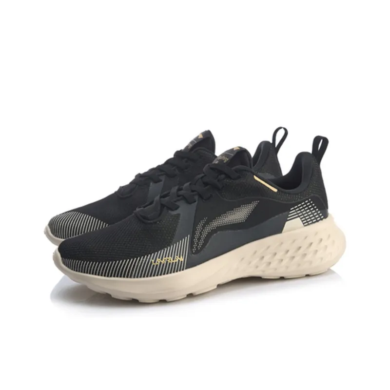 LiNing SOFT ELEMENT Element Anti Slip Wear Resistant Low Top Casual Shoes Women's Black-2