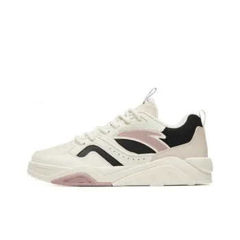 Anta Flame 3.0 Slip Resistant Cushioning Low Top Skateboard Shoes Women's White Pink