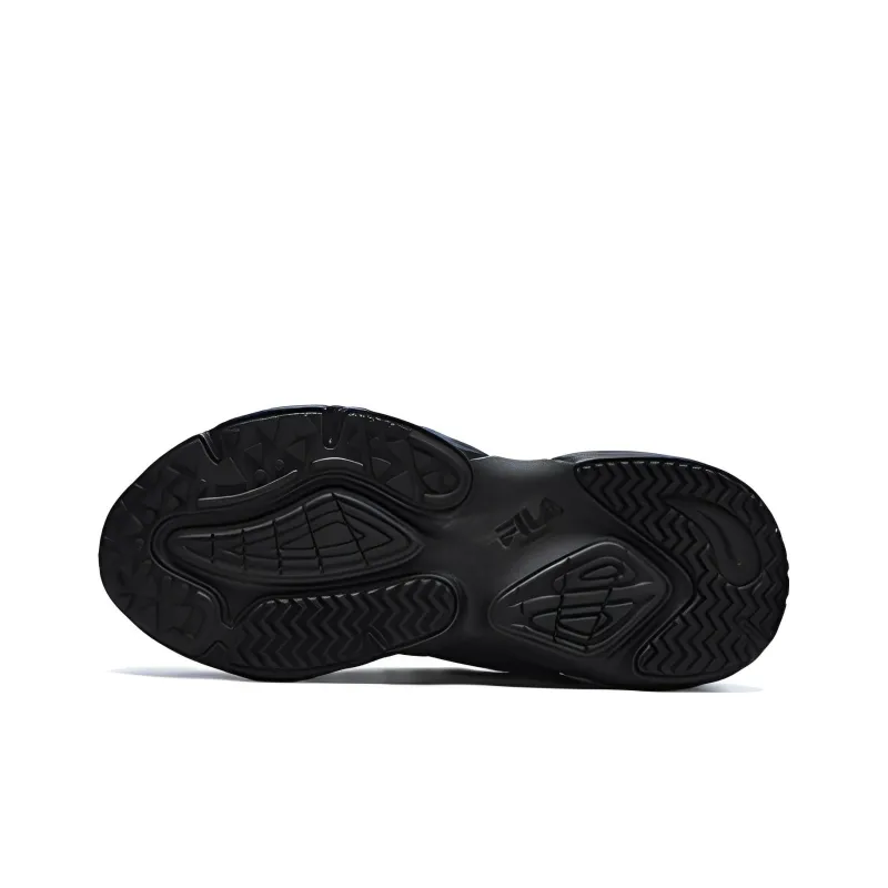 FILA FUSION Conch Dx Sneakers 'Black Silver' Women's-3