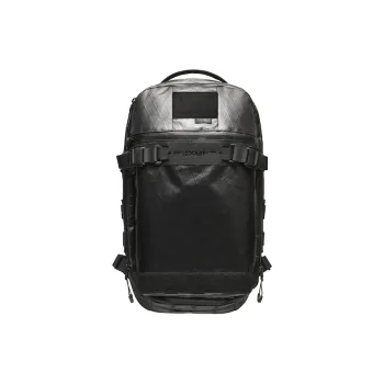 FOXBAT DYNAMICS Nylon Commute Backpack Regular Unisex Obsidian Black XPAC CIRE Edition
