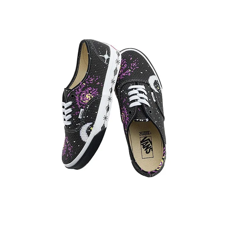 Vans X Clottee Authentic 'Pixelated Universe Black'-2