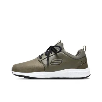 Skechers Lifestyle Studio Burst Tr Anti-Slip Wear-Resistant Low-Top Sports Casual Shoes Men's Olive Green