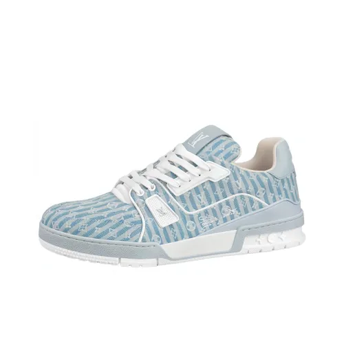 LOUIS VUITTON Trainer Blue Stripe Monogram