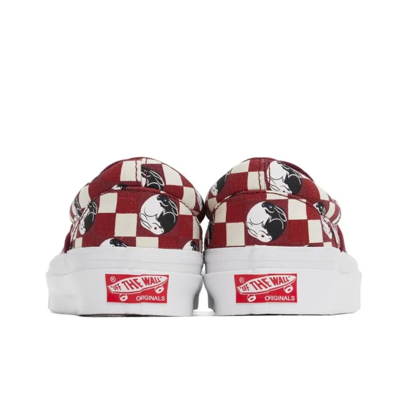 Vans Og Classic Slip On Lx Year Of The Rabbit Red-4