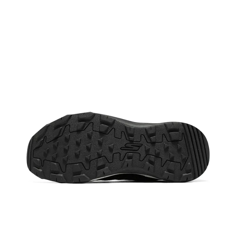 Skechers Go Run Trail Altitude Breathable Low Top Running Shoes Men's Black Green-5