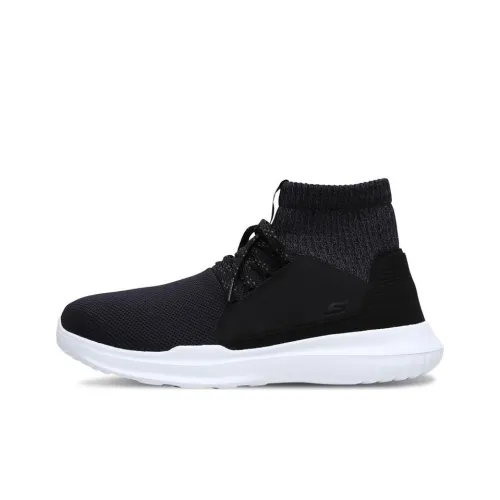 Skechers Go Run Mojo Cushioning Anti-Slip And Wear-Resistant Brown-Top Casual Running shoes Joggers Men's Black White