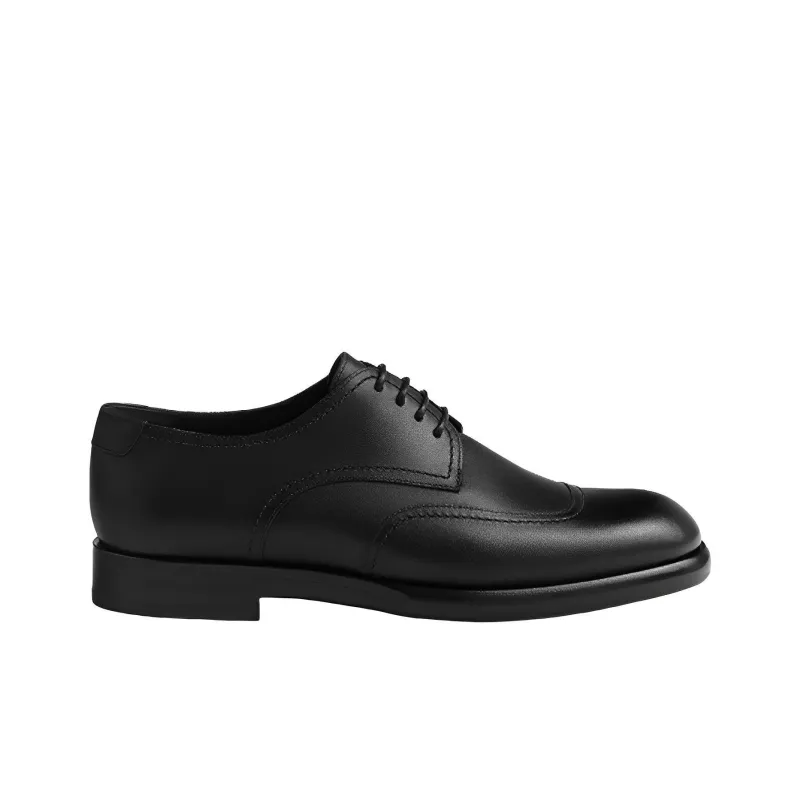 HERMES Harold Dress Shoes Men's Black-1