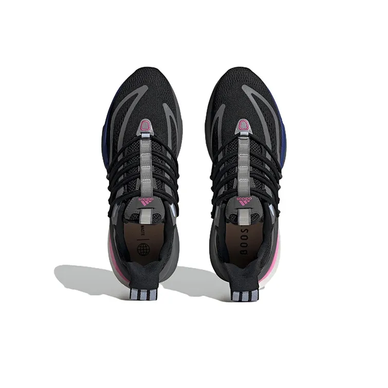 Adidas AlphaBoost V1 'Black Blue Fuchsia'-4